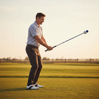 Sound Cue Audible Golf Swing Coach Click Feedback Golf Swing Speed Coach Rhythm Correction Sports Training Tool Muscle Memory for Golfers, Beginners