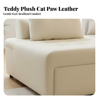 Multi-Functional Design Pull-out Single Bed Space Saving Pull-out Sleeper Armchair Easy to Convert Multifunctional Furniture Adjustable Backrest for Overnight Guests, Apartment Dwellers, Homeowners, Small Areas, Living Room, Bedroom, Home Not on Ice