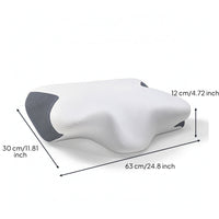 Butterfly Curved Pillow Machine-Washable for Bedroom