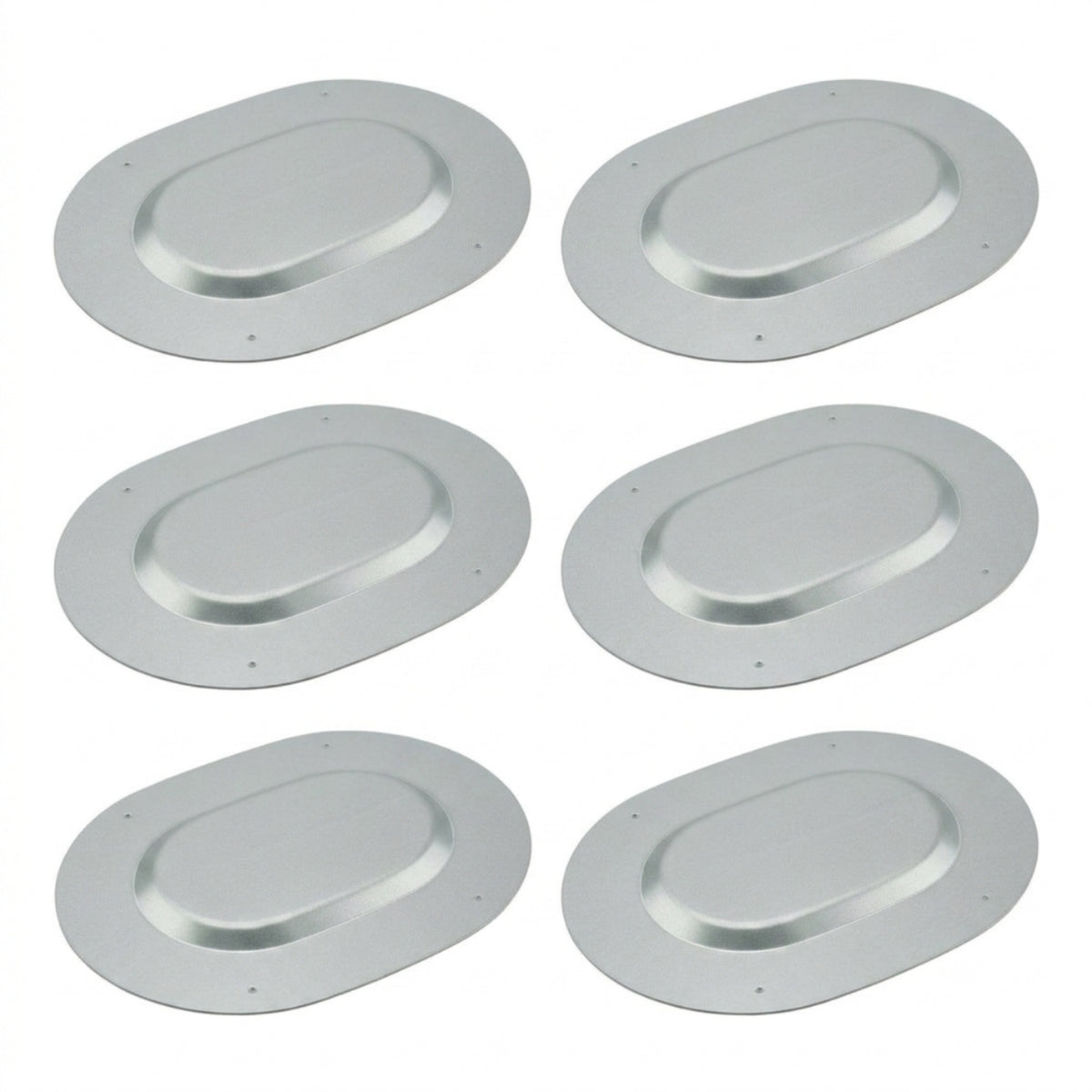 6 Pieces Trunk Drain Plug Textured Trunk Floor Plug Rigid for Cars Restorers