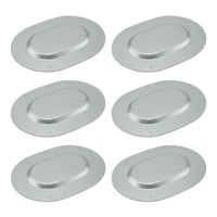 6 Pieces Trunk Drain Plug Textured Trunk Floor Plug Rigid for Cars Restorers