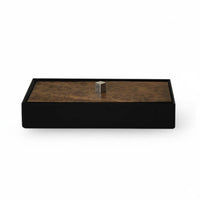 Decorative Storage Box Luxury Appearance & Band Storage Box Modern Style Display Case for Bedroom, Closet, Hotel Room