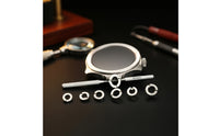 Watch Case Opener with Adapters Metal Watch Case Opening Tool Anti-Slip for Hobbyists