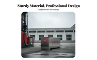 Industrial Grade Fire Fighting Sandbox Anti-Rust Flood Control Sand Container Reinforced and Thickened Stainless Steel Fire Box Long Service Life for Factory Owners, Building Managers, Gas Stations Plants, Warehouses, High-Elevate Buildings