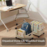 Student Book Trolley Mobile Design Rolling carrier Space Saving for Classroom, Kids