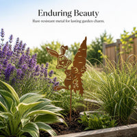 Garden Iron Art Insect Decorative Stakes - 5 Piece Set