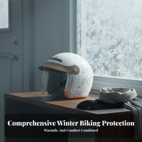 Helmet Windproof Breathable Riding Helmet Ear Protection for Women, Commuters, Commuting, City Travel