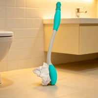 Self-Wipe Toilet Aid Ergonomic Toilet Assistance Tool Easy to Use Long Reach Comfort Wiper for Women, Washroom