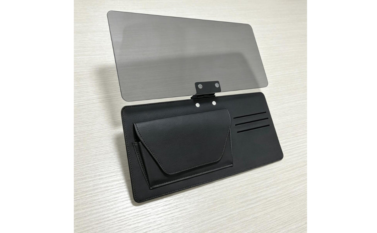 Multifunctional Car Sun Visor Card Holder Sun Visor Glare-Reducing Reducer Glasses Clip for Drivers