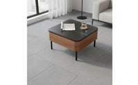 Modern Combination Coffee Table Fully Assembled Nesting Tables