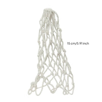 Handwoven Pool Table Pocket Net Cotton Billiard Pocket Net Long-Lasting Billiards Mesh Bag Easy Installation for Game Room