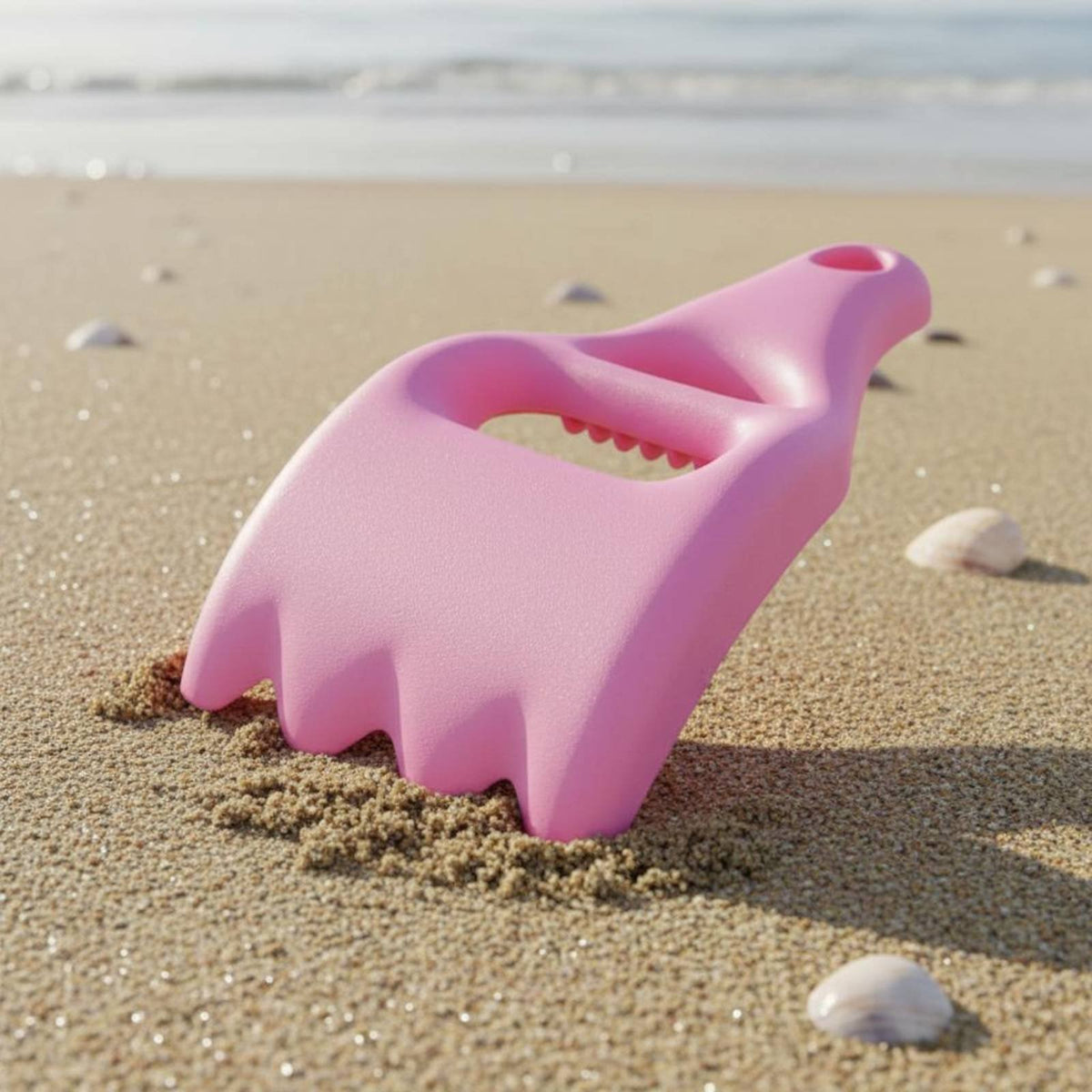 Kids Rake and Shovel Set Colorful Beach Toy Set Kids Sand Shovel Lightweight Sand Digging Tool Sturdy Construction