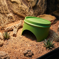 Reptile Hide, No Assembly Hide for Snakes and Reptiles, Small Pet House for Hamsters, Geckos and Tortoises