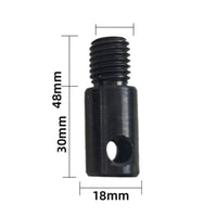 Multi-Purpose M14 Thread Converter Easy Connection Drill Auger Connector Sturdy Material Auger Conversion Adapter Heavy-Duty for DIY Enthusiasts, Construction Workers, Painters, Home Improvement, Gardening