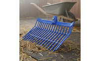Horse Stall Muck Fork Lightweight Design Manure Fork Head Versatile Mucking Tool for Farmers, Paddock