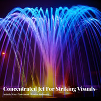 Long-Lasting Brass Direct Spray Nozzle Resistant Adjustable Fountain Nozzle Easy Installation for Landscapers, Gardeners, Landscape