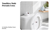 Contactless Seat-off Flush Device Hygienic Automatic Toilet Flush Sensor Hands Free Infrared Toilet Flusher Compact