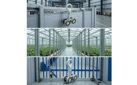 Galvanized C50 Track Roller Trolley Rustproof Trolley with Bearing Rollers Smooth-Rolling Track Roller Wheel High Strength for Warehouses