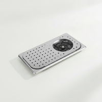 Bar Cup Washer with Perforated Panel Easy to Cleaning Bar Glass Cleaner Powerful Countertop Glass Cleaner for Taverns
