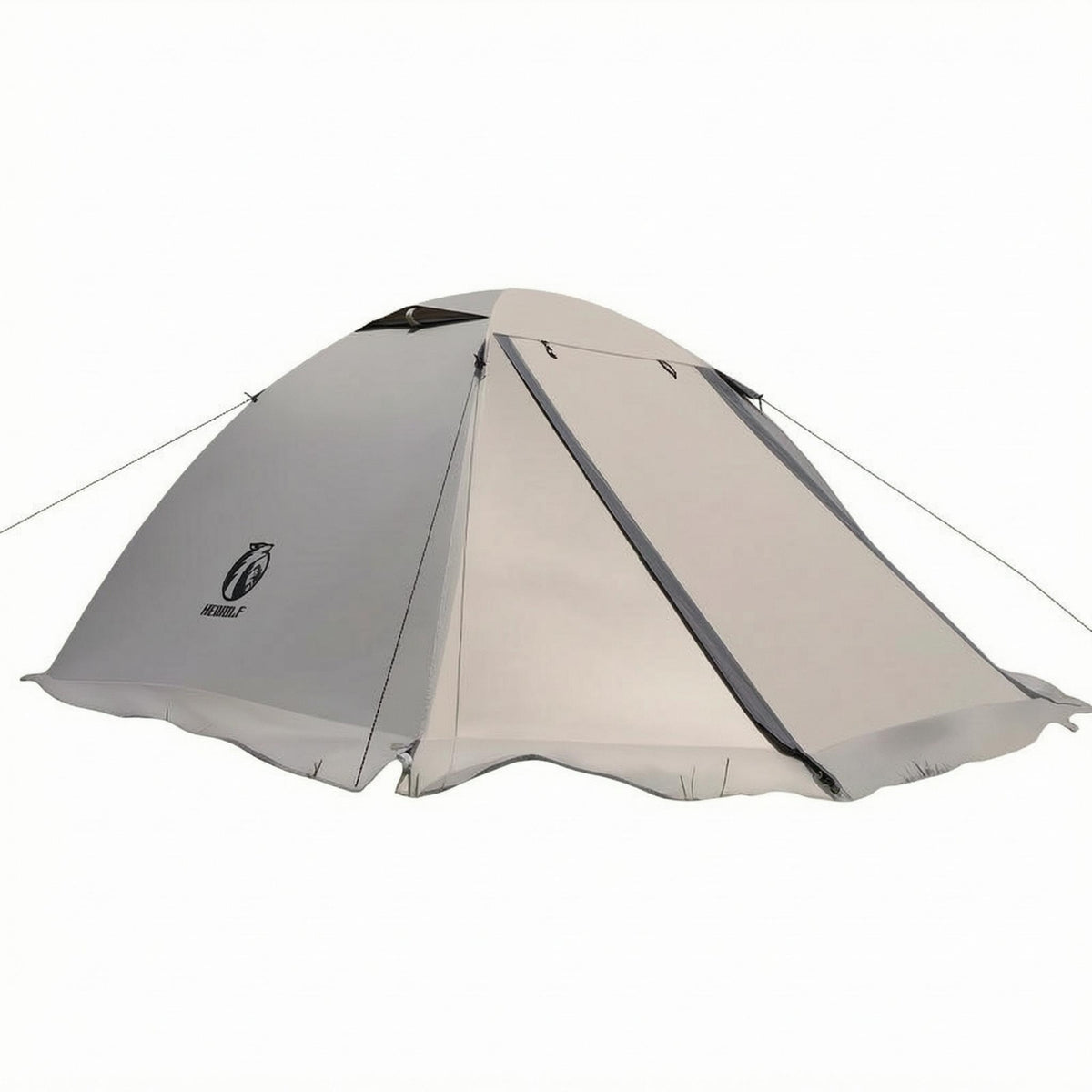 UPF50+ Double-Layer Tent Windproof Dome Tent Rainproof Outdoor Shelter Sunsun-Protective for Camping