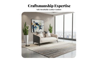 Modern Design Modular Sofa and Table Ensemble Multiple Configurations Modular Reception Set Sturdy Construction Office Furniture Ergonomic Comfort for Business Owners, Corporate Buyers, Interior Designers, Lobby, Waiting Room