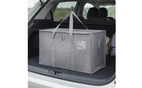 Foldable Storage Bag Large-Capacity Zippered Storage Bag Heavy-Duty for Students