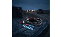 Work Light Wiring Harness 12V Light Bar Wiring Harness Automotive Prewired for off-Roaders, Trucks, SUVs