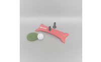 Golf Tee with Curved Base Low-Profile Golf Practice Tool for Golfers, Beginners, Driving Range