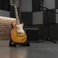 Floating Effect Acrylic Guitar Stand Stable and Long-Lasting Clear Instrument Display Holder Detachable Design Collapsible Instrument Floor Stand Easy Assembly for Musicians, Studio, Music Storage, Stage Performance