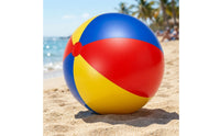 Inflatable Beach Ball Glossy Beach Ball Beachball Stays Inflated Pool Toy Non for Kids, Outdoor Games