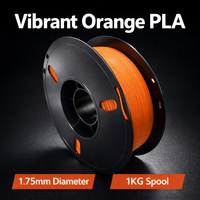 PLA Filament 1.75mm for 3D Printer, 1KG Spool 2.2 LBS for fused deposition modeling Printers and Beginners