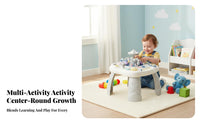 Early Educational Multifunctional Game Table Develops Fine Movement Skills Toddler Learning Station Multi-Functional Light and Sound Activity Table Sensory Development for Toddlers, Preschoolers, Playroom, Nursery, Daycare, Living Room