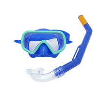Kids Snorkel Set with Adjustable Strap Clear-Lens Water Sport Equipment for Pool