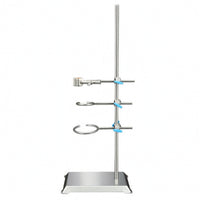 Scientific Support Stand Stainless Steel Lab Stand with Clamp Stable for Students