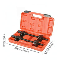 Coil Spring Compressor Versatile Spring Compressor with Carrying Sturdy Container-Steel Tool Kit for Chassis System Work