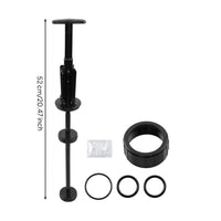 Direct Replacement Piston Shaft Assembly Compatible Piston Shaft with O-Rings Threaded for Pool Filter