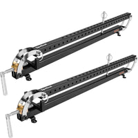 2 Pieces Woodworking Panel Clamp Tool Sturdy Panel Clamp with Quick-Release Pins Stable Controllable for Woodworkers, Workshop
