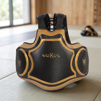 Chest Protector Synthetic Boxing Body Protector with Shoulder Straps body guards for Striking Practitioners