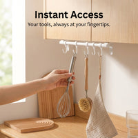 Hanging Rack Single Piece Cloth Holder Over the Door, Modern Style Wardrobe Organizer for Students, Kitchen for Cabinet Towels