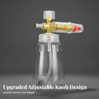 Pressure Washer Foam Lance Transparent Bottle for DIY Enthusiasts