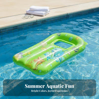Long-Lasting Inflatable Surfboard Easy to Inflate Inflatable Wave-Riding Board Bright Colorful Design for Beginners, Beach