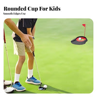 Golf Putting Cup Lightweight Putting Practice Cup Material Indoor Golf Practice Target for Beginners, Kids, Outdoor, Home, Office