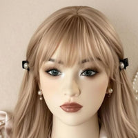 Mannequin Head Bust Long Neck Shoulder Mannequin Bust Skin Toned Toned