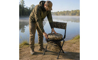Fishing Chair Storage Bag Folding Fishing Stool Backrest Outdoor Equipment for Hunters