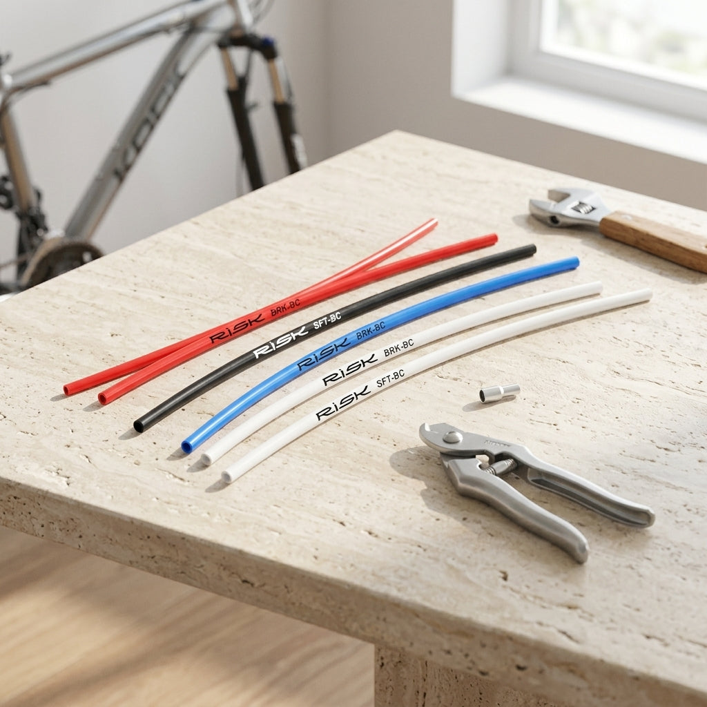 RISK Mountain Road Folding Bicycle Derailleur Brake Cable Housing Colored Outer Tube Wire Pipe