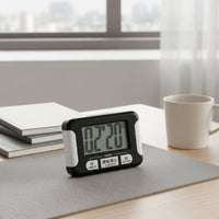 Countdown Timer Magnet Countdown Clock Large Screen Cooking Timer Electronic Timer Time Management Device User-friendly Interface Suitable for Students Study Kitchen Professional Exercise