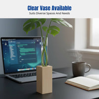 Test Tube Vase, Foldable Glass Flower Stand, Hydroponic Green Display, Creative Home Decoration