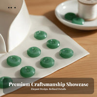 Imitation Jade Button New Chinese Design Decorative Cheongsam Button