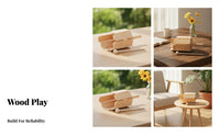 Slotted Wooden Sound Tube Included Mallet Multi-Tone Percussion Tube Artisan-Made for Children