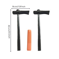 Heavy Duty Tire Bead Breaker Anti-Slip Tire Removal Tool Manual Textured for Mechanics